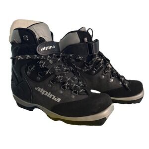 Men's Alpina BC 1550 Cross Country Ski Boots w/ NNN BC Sole Size 39 New!